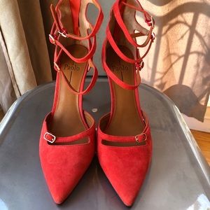 Coral Linea Paolo Shoes (never worn)